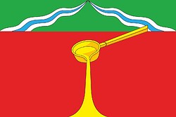 Vector clipart: Lyudinovo rayon (Kaluga oblast), flag