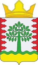 Vector clipart: Malaya Pesochnya (Kaluga oblast), coat of arms