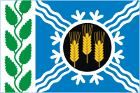 Krapivinsky rayon (Kemerovo oblast), flag - vector image