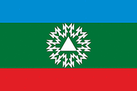 Tashtagol rayon (Kemerovo oblast), flag (2007)