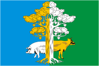 Kirovo-Chepetsk rayon (Kirov oblast), flag - vector image