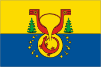 Vector clipart: Omutninsk rayon (Kirov oblast), flag