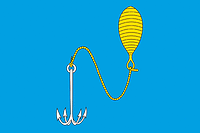 Bui (Kostroma oblast), flag - vector image