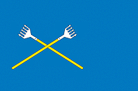 Векторный клипарт: Чухломский район (Костромская область), флаг 