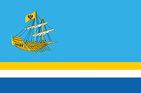 Kostroma (Kostroma oblast), flag - vector image