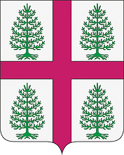 Sudislavsky rayon (Kostroma oblast), coat of arms - vector image