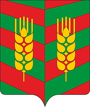 Vector clipart: Tselinnoe rayon (Kurgan oblast), coat of arms