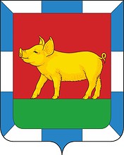 Chastoozerye (Kurgan oblast), coat of arms - vector image