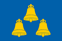 Dalmatovo (Kurgan oblast), flag - vector image