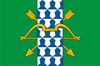 Kataisk rayon (Kurgan oblast), flag - vector image