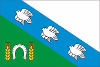 Konyshyovsky rayon (Kursk oblast), flag (2018) - vector image