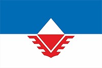 Zheleznogorsk (Kursk oblast), flag (2017) - vector image