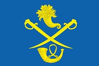 Budogoshch (Leningrad oblast), flag - vector image