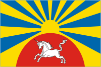 Векторный клипарт: Агалатово (Ленинградская область), флаг