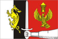 Chernovskoe (Leningrad oblast), flag - vector image