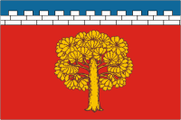 Vector clipart: Dubrovka (Leningrad oblast), flag