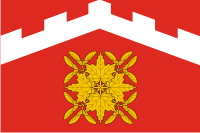 Gostilitsy (Leningrad oblast), flag - vector image