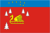 Krasnoozyornoe (Leningrad oblast), flag