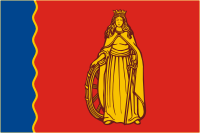 Murino (Leningrad oblast), flag - vector image