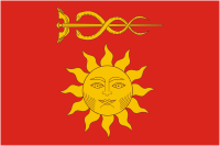 Vector clipart: Novyi Svet (Leningrad oblast), flag