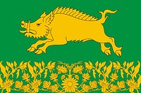Nurma (Leningrad oblast), flag - vector image