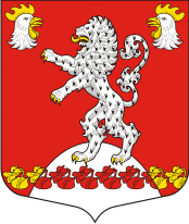 Russko-Vysotskoe (Leningrad oblast), coat of arms - vector image