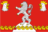 Vector clipart: Russko-Vysotskoe (Leningrad oblast), flag