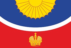 Vector clipart: Tikhvinsky rayon (Leningrad oblast), flag (2002)