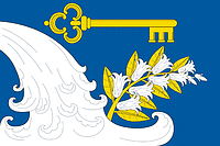 Ульяновка (Ленинградская область), флаг - векторное изображение