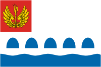 Volkhov (Leningrad oblast), flag - vector image