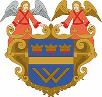 Vyborg (Leningrad oblast), swedish coat of arms (prev. 1728)
