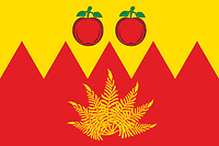 Krasnoe rayon (Lipetsk oblast), flag - vector image