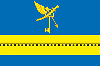 Vector clipart: Lev Tolstoi rayon (Lipetsk oblast), flag