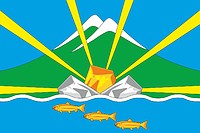 Векторный клипарт: Омсукчанский район (Магаданская область), флаг
