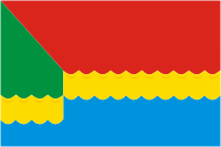 Iksha (Moscow oblast), flag - vector image