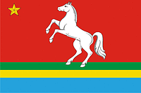 Molokovo (Moscow oblast), flag - vector image