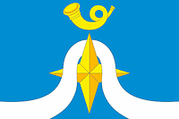 Nudol (Moscow oblast), flag - vector image