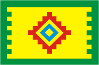 Обухово (Московская область), флаг - векторное изображение