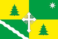 Ogudnevo (Moscow oblast), flag - vector image