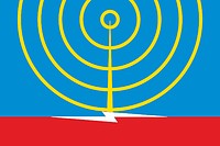 Северный (Московская область), флаг - векторное изображение