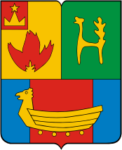 Skhodnya (Khimki, Moscow oblast), coat of arms (1990)