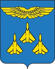 Жуковский (Московская область), герб (2002 г.)