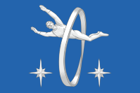 Zvyozdnyi gorodok (Moscow oblast), flag - vector image