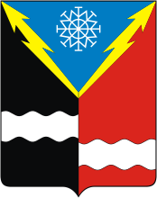 Верхнетуломский (Мурманская область), проект герба (2001 г.) - векторное изображение