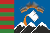 Vector clipart: Pechenga rayon (Murmansk oblast), flag