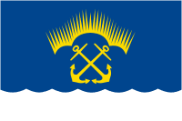 Североморск (Мурманская область), флаг - векторное изображение