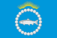 Терский район (Мурманская область), флаг - векторное изображение