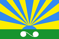 Vector clipart: Okulovka rayon (Novogord oblast), flag