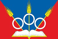 Краснообск (Новосибирская область), флаг - векторное изображение