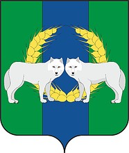 Vector clipart: Volchanka (Novosibirsk oblast), coat of arms